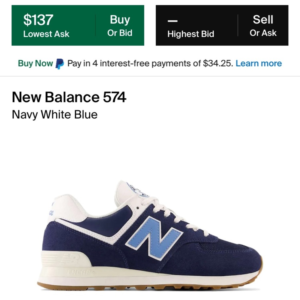 Retro New Balance 574